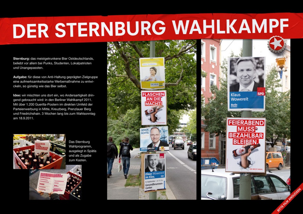 Sternburg-Wahlkampagne